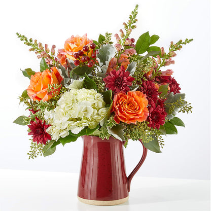 Fall's Finest Bouquet –  Red Rose Flowers, Salinas CA