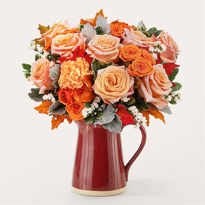Pumpkin Pie Bouquet –  Red Rose Flowers, Salinas CA