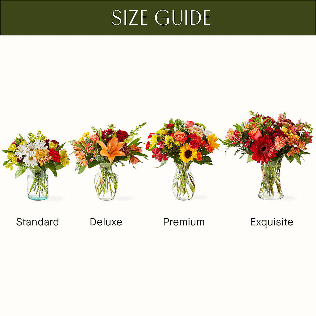 Fall Delight – A Florist Original –  Red Rose Flowers, Salinas CA