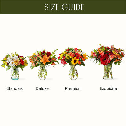 Fall Delight – A Florist Original –  Red Rose Flowers, Salinas CA