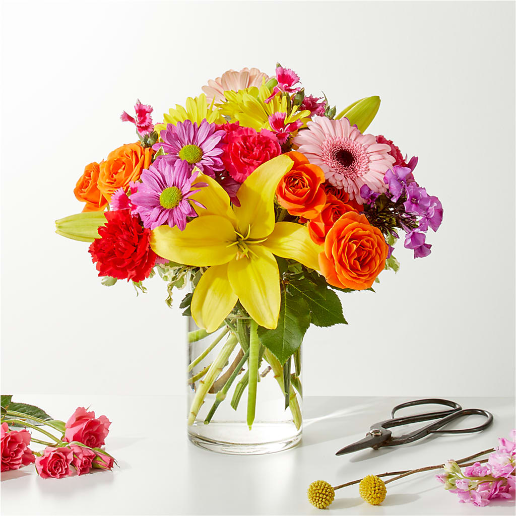 Cue the Confetti - A Florist Original –  Red Rose Flowers, Salinas CA