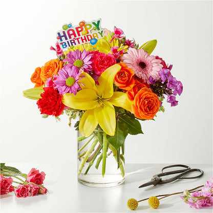 Cue the Confetti - A Florist Original –  Red Rose Flowers, Salinas CA