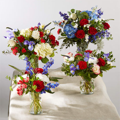 Star Spangled - A Florist Original –  Red Rose Flowers, Salinas CA