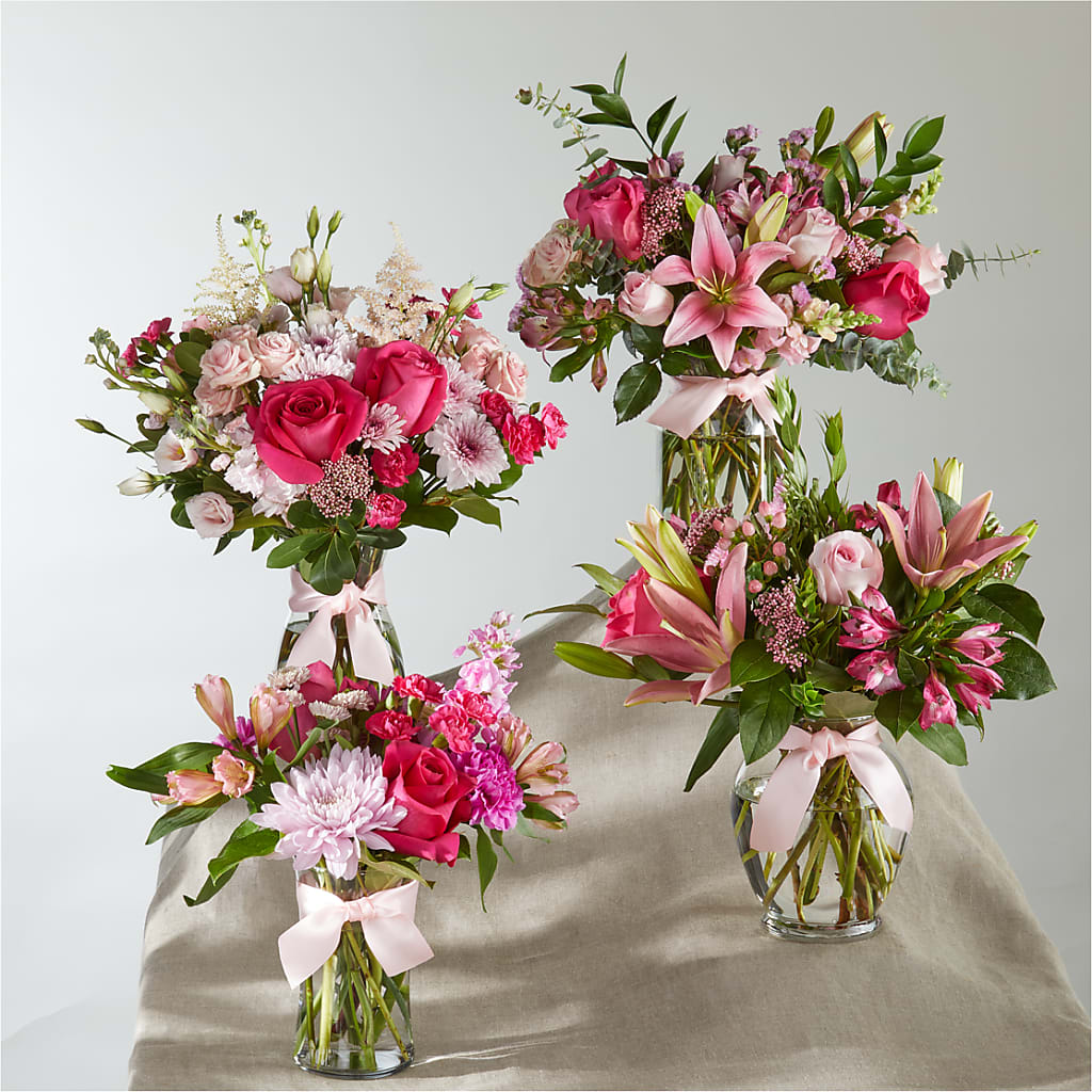 Pink Ribbon - A Florist Original –  Red Rose Flowers, Salinas CA