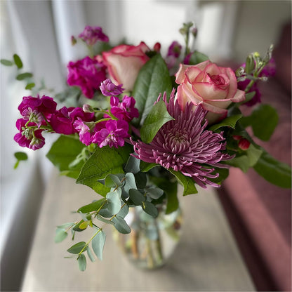 Sunday Morning Bouquet –  Red Rose Flowers, Salinas CA