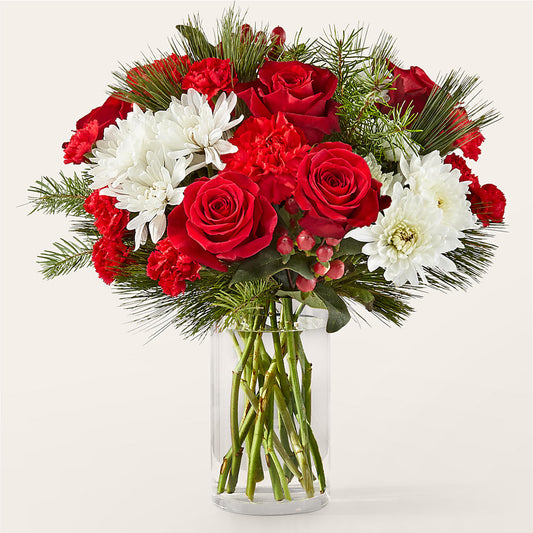 Seasonal Magic Bouquet –  Red Rose Flowers, Salinas CA