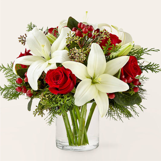 Glittering Lights Bouquet –  Red Rose Flowers, Salinas CA