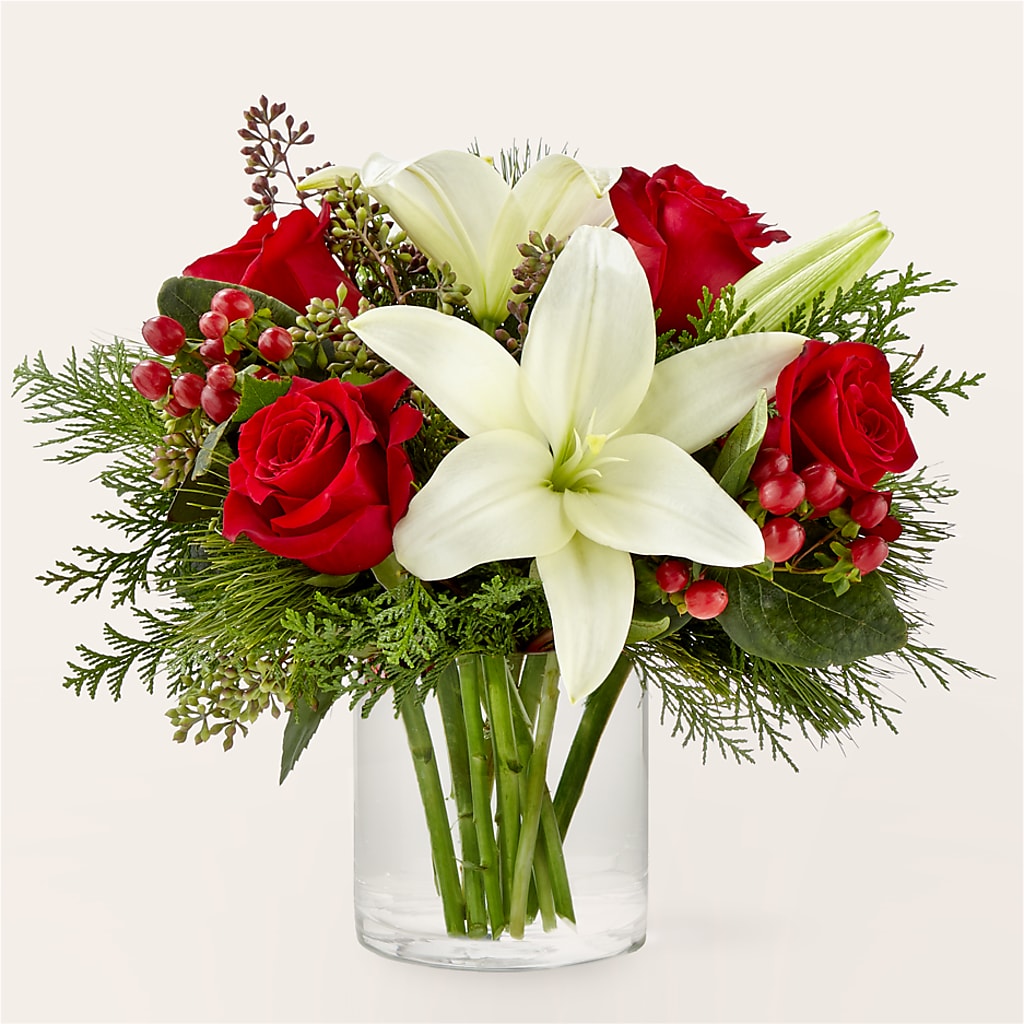 Glittering Lights Bouquet –  Red Rose Flowers, Salinas CA