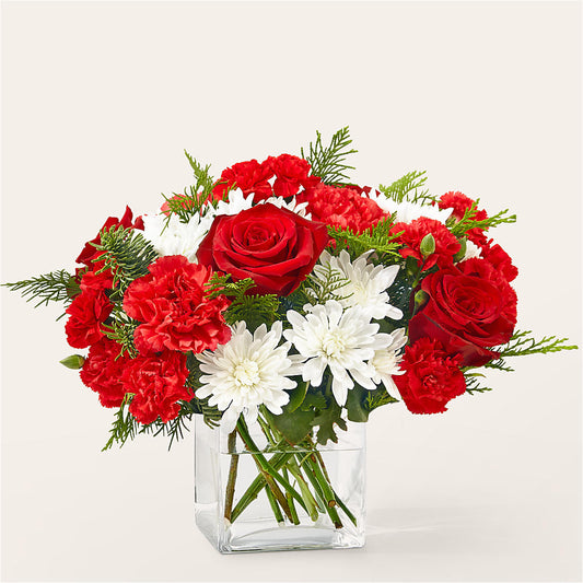 Peppermint Chill Bouquet –  Red Rose Flowers, Salinas CA