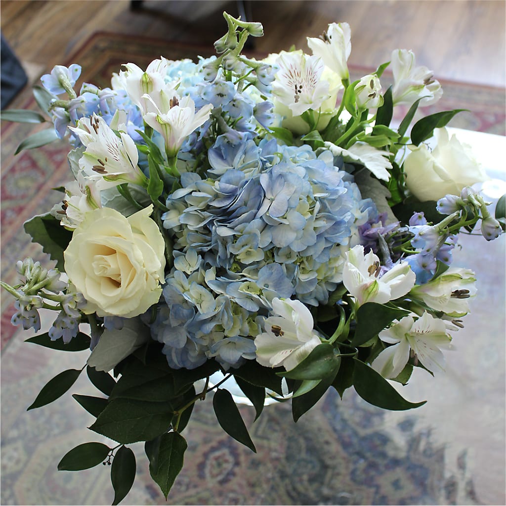 Clear Skies Bouquet –  Red Rose Flowers, Salinas CA