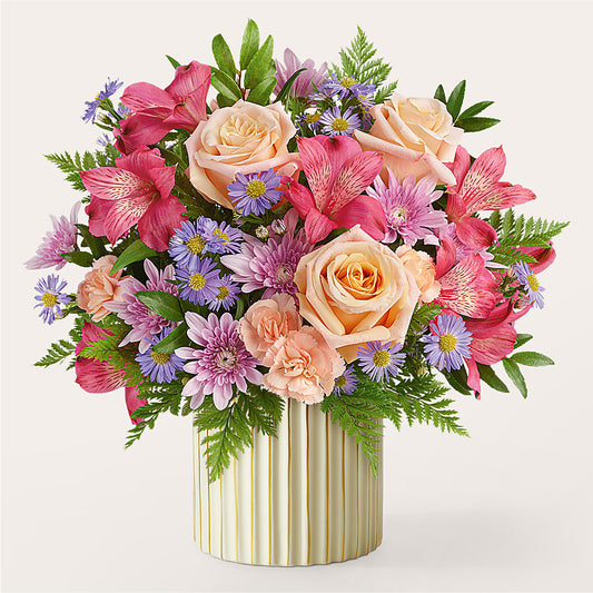Sunset Serenade Bouquet –  Red Rose Flowers, Salinas CA
