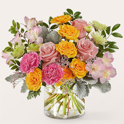 Mai Tai Bouquet –  Red Rose Flowers, Salinas CA
