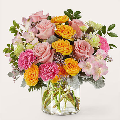 Mai Tai Bouquet –  Red Rose Flowers, Salinas CA