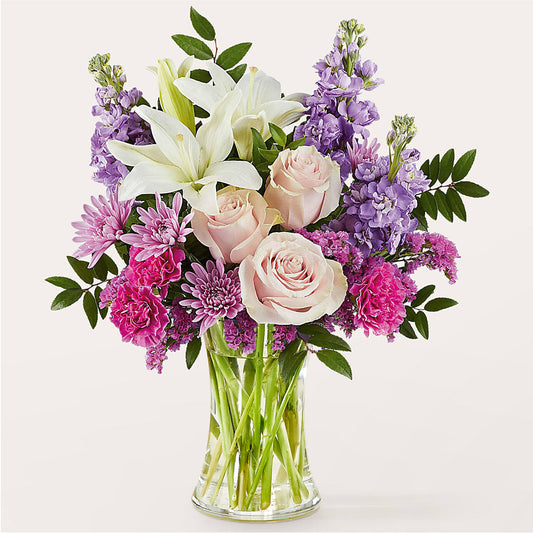 High Tea Bouquet –  Red Rose Flowers, Salinas CA