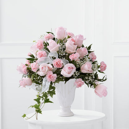 Deepest Sympathy Arrangement –  Red Rose Flowers, Salinas CA