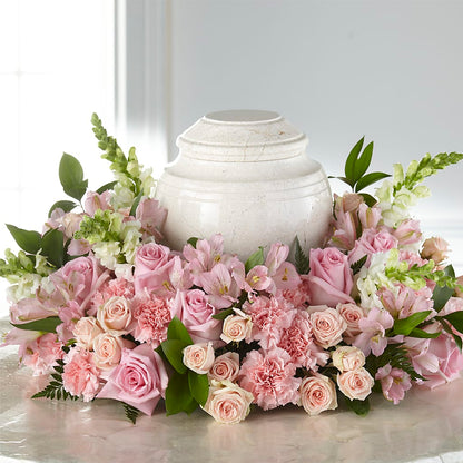Blooms of Hope Cremation Adornment –  Red Rose Flowers, Salinas CA