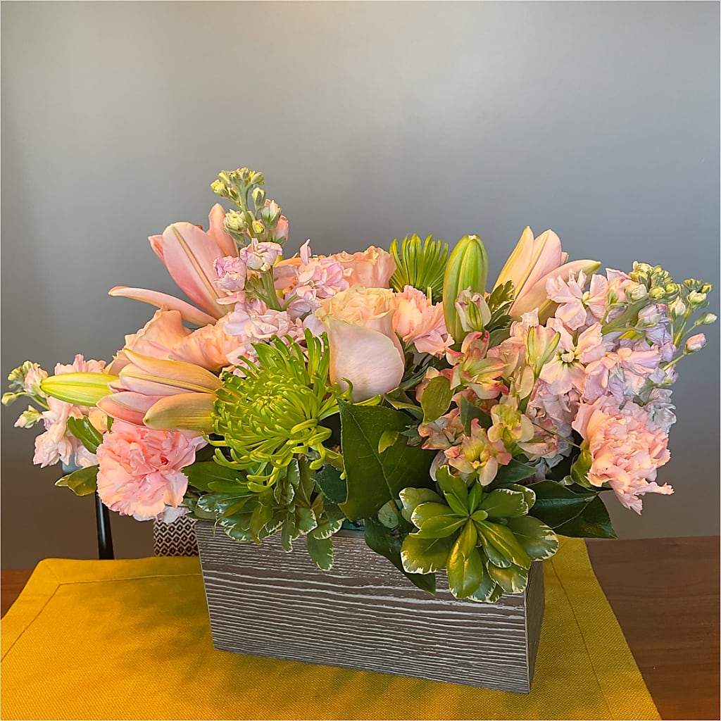 Beautiful Spirit Basket –  Red Rose Flowers, Salinas CA
