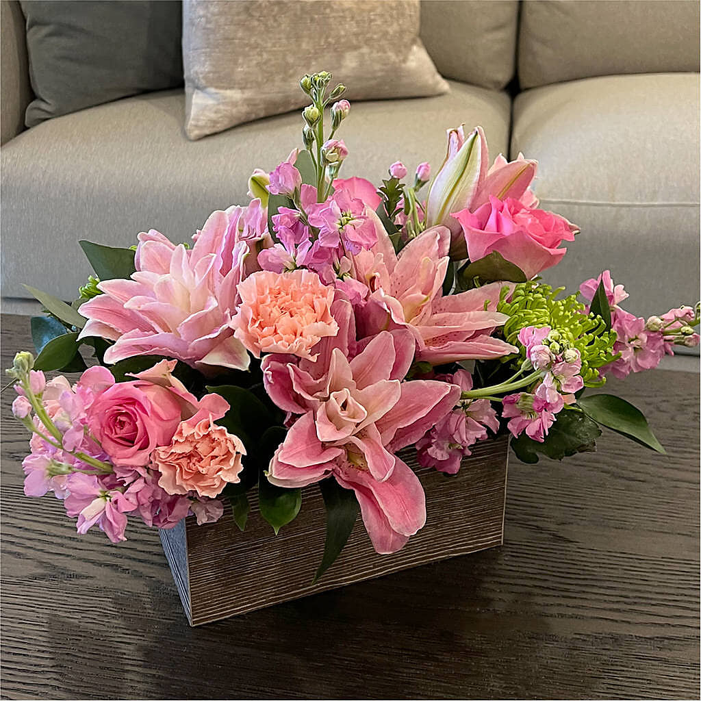 Beautiful Spirit Basket –  Red Rose Flowers, Salinas CA