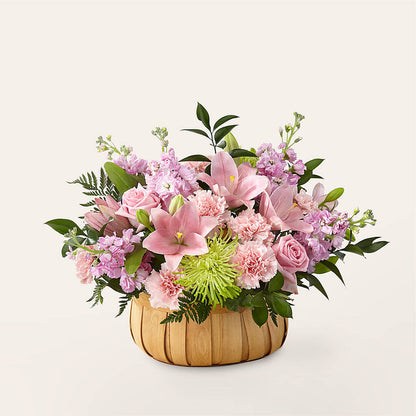 Beautiful Spirit Basket –  Red Rose Flowers, Salinas CA