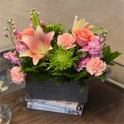 Beautiful Spirit Basket –  Red Rose Flowers, Salinas CA