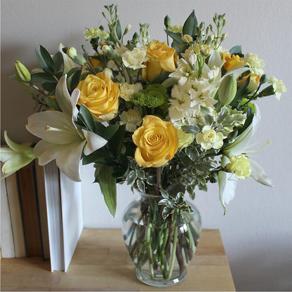 Hope & Serenity Bouquet –  Red Rose Flowers, Salinas CA
