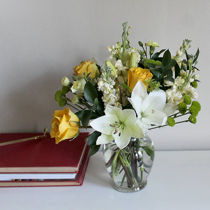 Hope & Serenity Bouquet –  Red Rose Flowers, Salinas CA