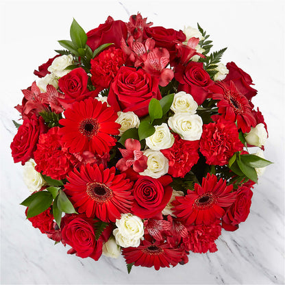 Hearts Embrace Bouquet –  Red Rose Flowers, Salinas CA