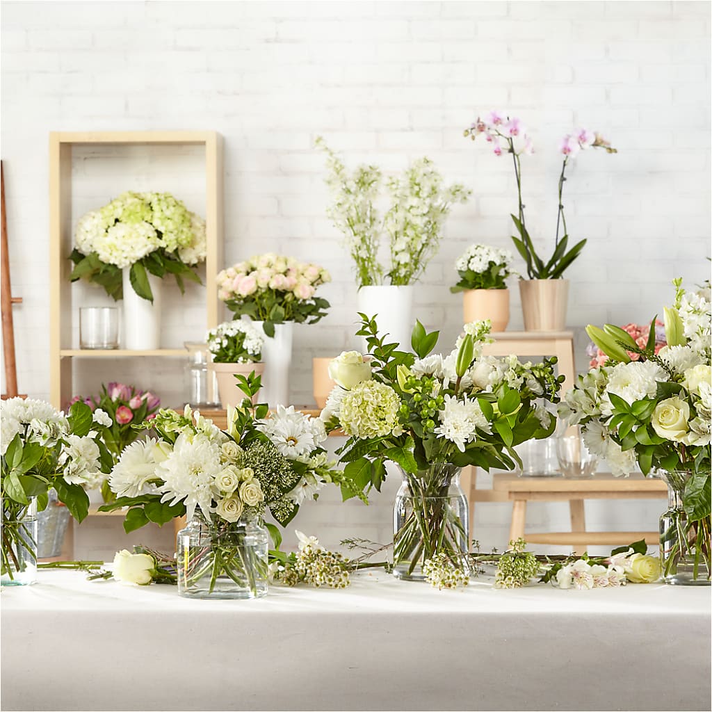 Classic Ivory – A Florist Original –  Red Rose Flowers, Salinas CA