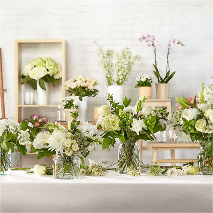 Classic Ivory – A Florist Original –  Red Rose Flowers, Salinas CA