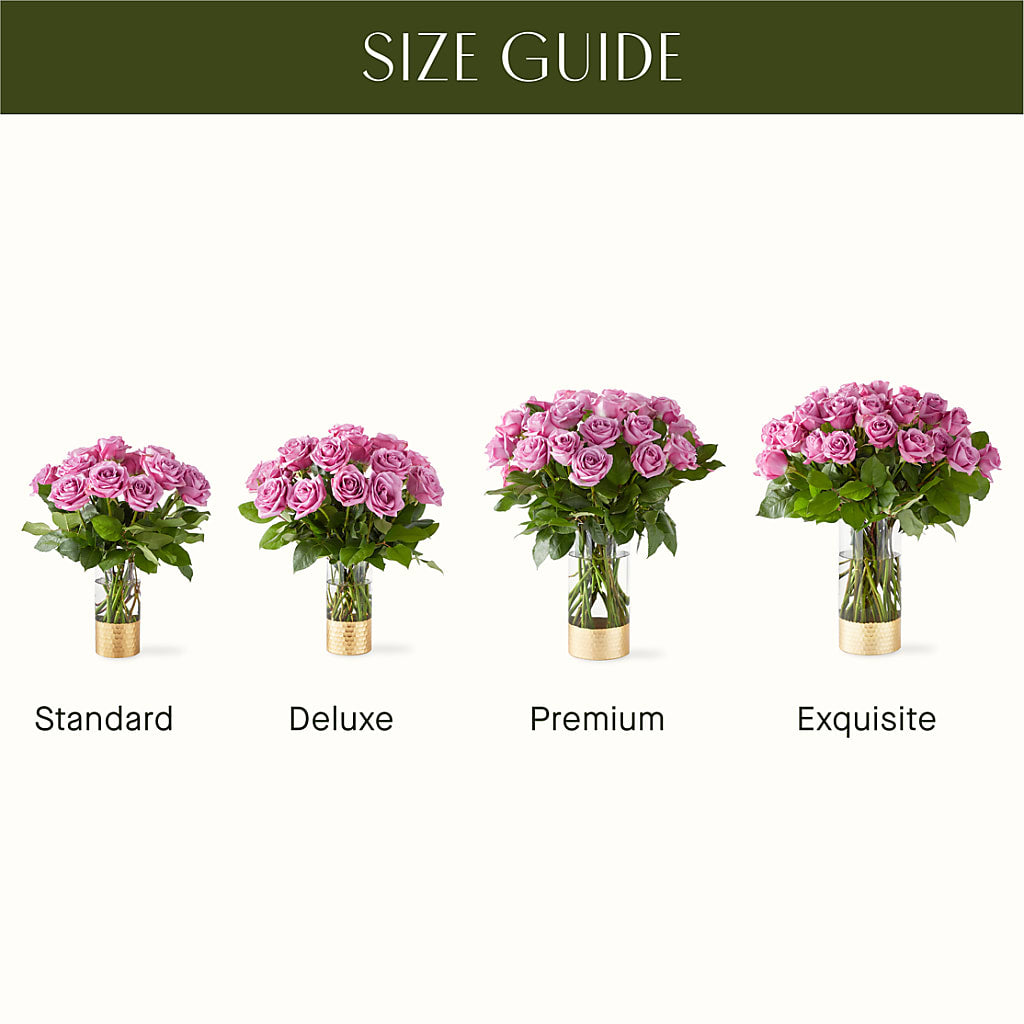 Secret Admirer Lavender Rose Bouquet –  Red Rose Flowers, Salinas CA