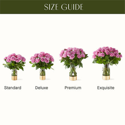 Secret Admirer Lavender Rose Bouquet –  Red Rose Flowers, Salinas CA