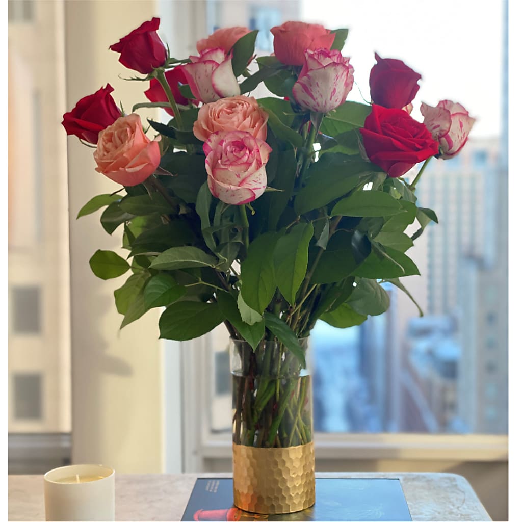 Ever After Rose Bouquet –  Red Rose Flowers, Salinas CA