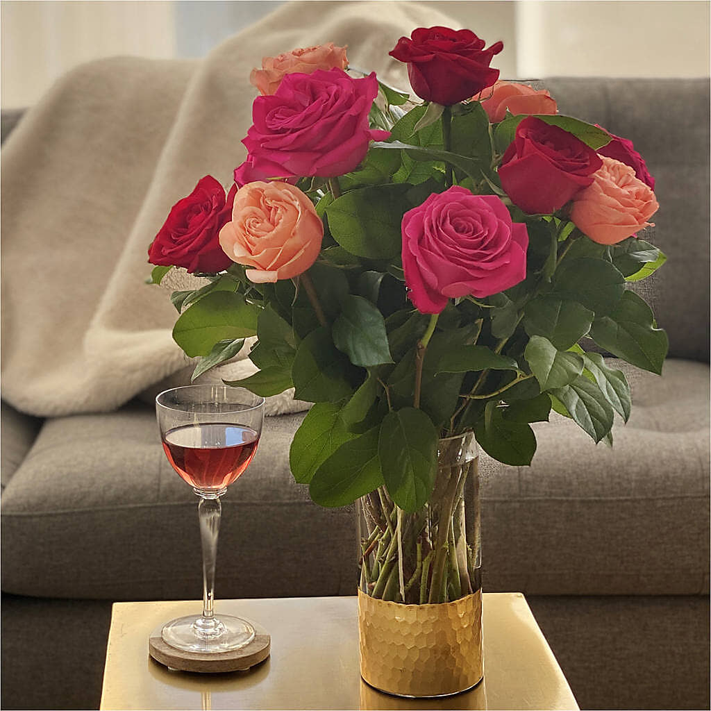 Ever After Rose Bouquet –  Red Rose Flowers, Salinas CA