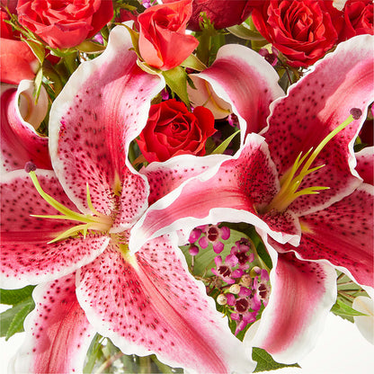 Match Made in Heaven Bouquet –  Red Rose Flowers, Salinas CA