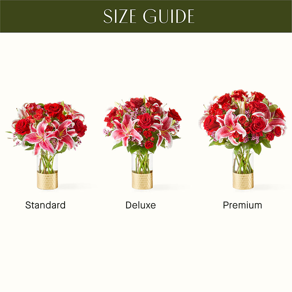 Match Made in Heaven Bouquet –  Red Rose Flowers, Salinas CA