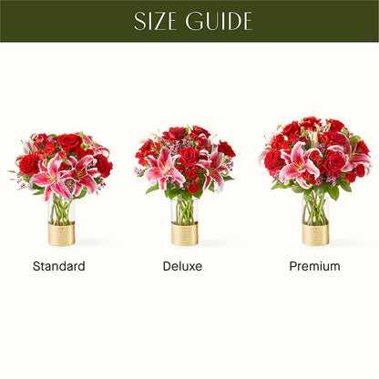 Match Made in Heaven Bouquet –  Red Rose Flowers, Salinas CA