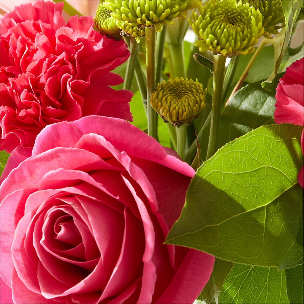 Watermelon Crush Bouquet –  Red Rose Flowers, Salinas CA