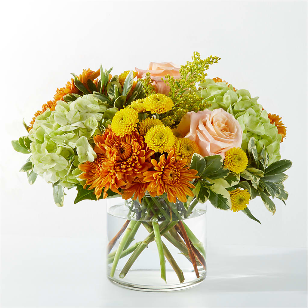 Fall Foliage Bouquet –  Red Rose Flowers, Salinas CA