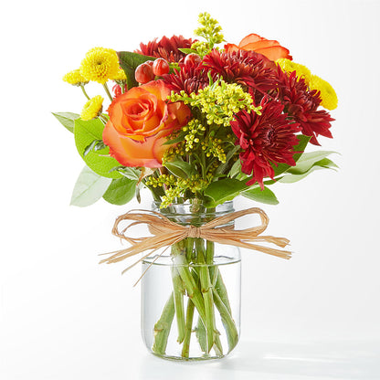 Apple Picking Bouquet –  Red Rose Flowers, Salinas CA