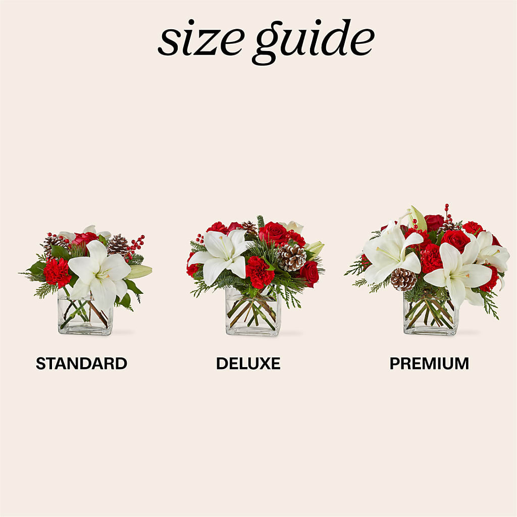 Glistening Icicles Bouquet –  Red Rose Flowers, Salinas CA