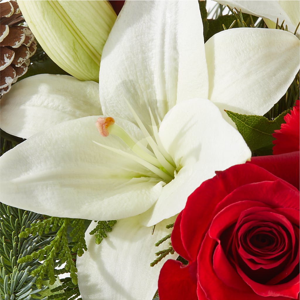 Oh So Jolly Bouquet –  Red Rose Flowers, Salinas CA