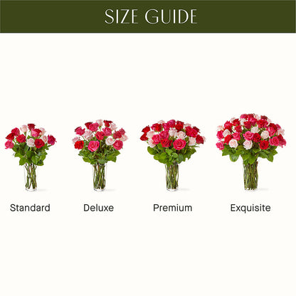Charming Rose Bouquet –  Red Rose Flowers, Salinas CA