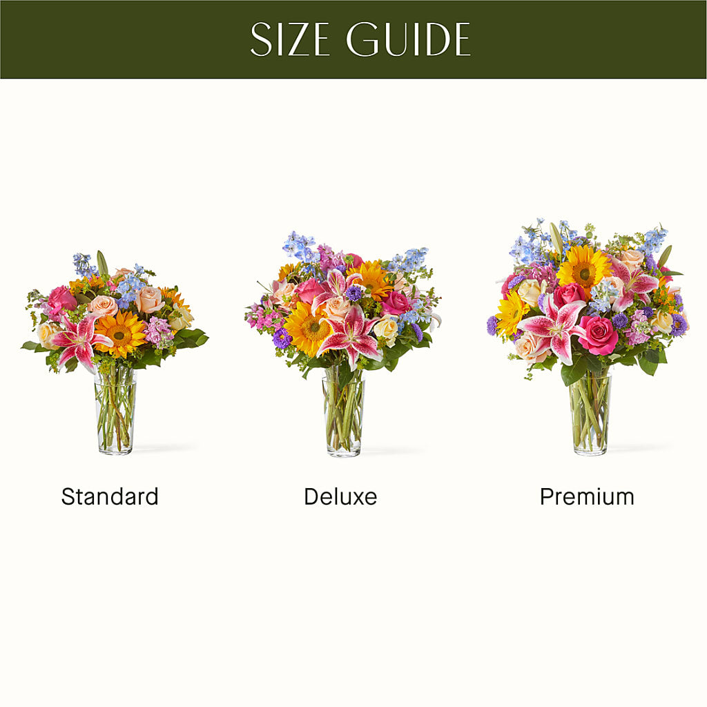 Dreamy Meadows Bouquet –  Red Rose Flowers, Salinas CA