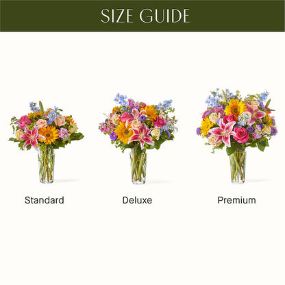 Dreamy Meadows Bouquet –  Red Rose Flowers, Salinas CA