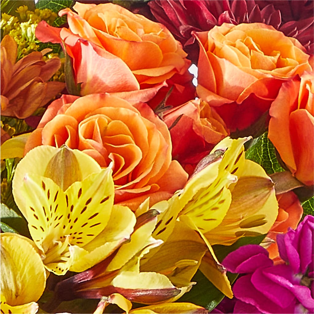 Amber Muse Bouquet –  Red Rose Flowers, Salinas CA
