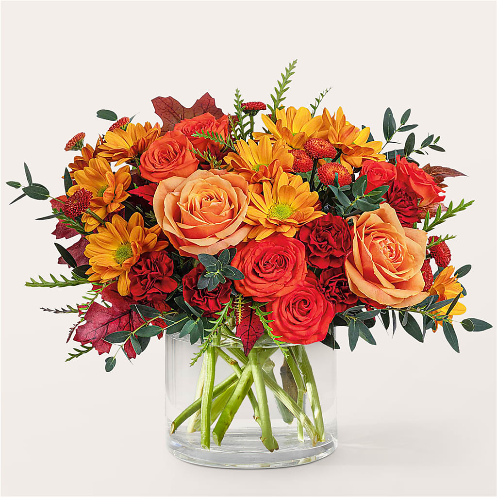 Sweet as Cinnamon Bouquet –  Red Rose Flowers, Salinas CA