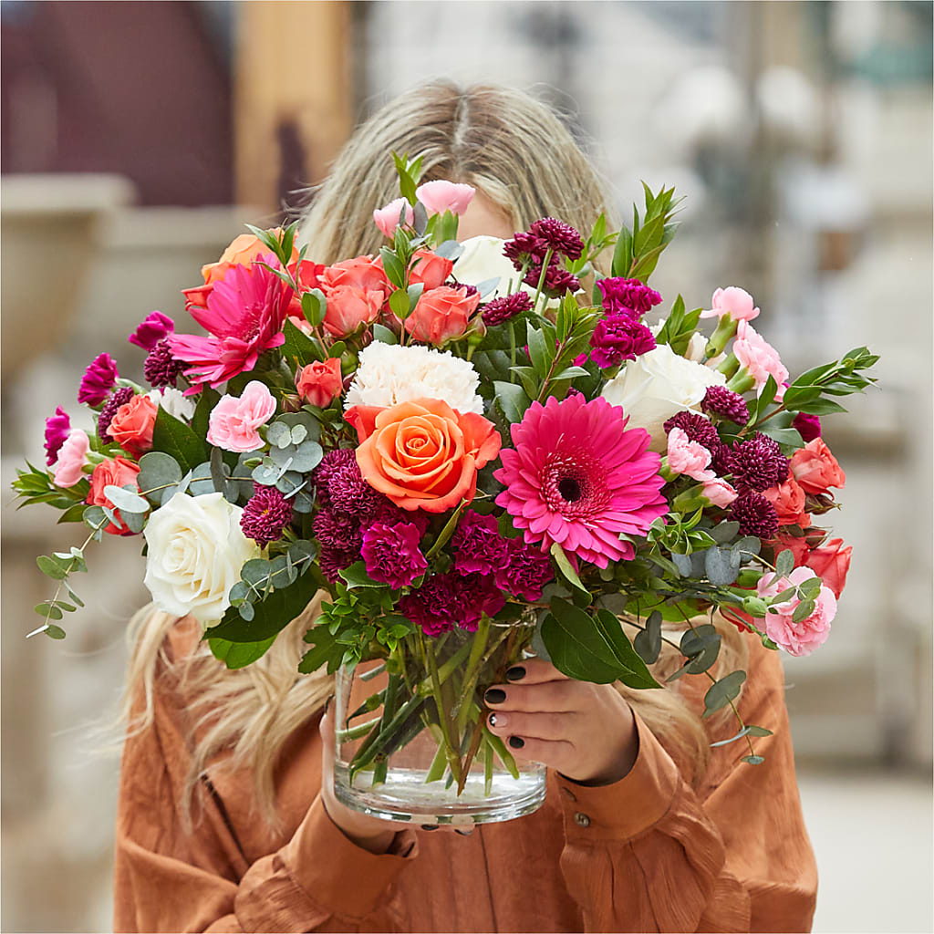 Smell the Roses Bouquet –  Red Rose Flowers, Salinas CA