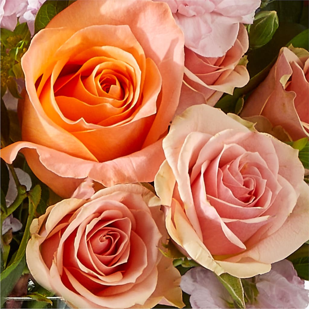 French Market Bouquet –  Red Rose Flowers, Salinas CA