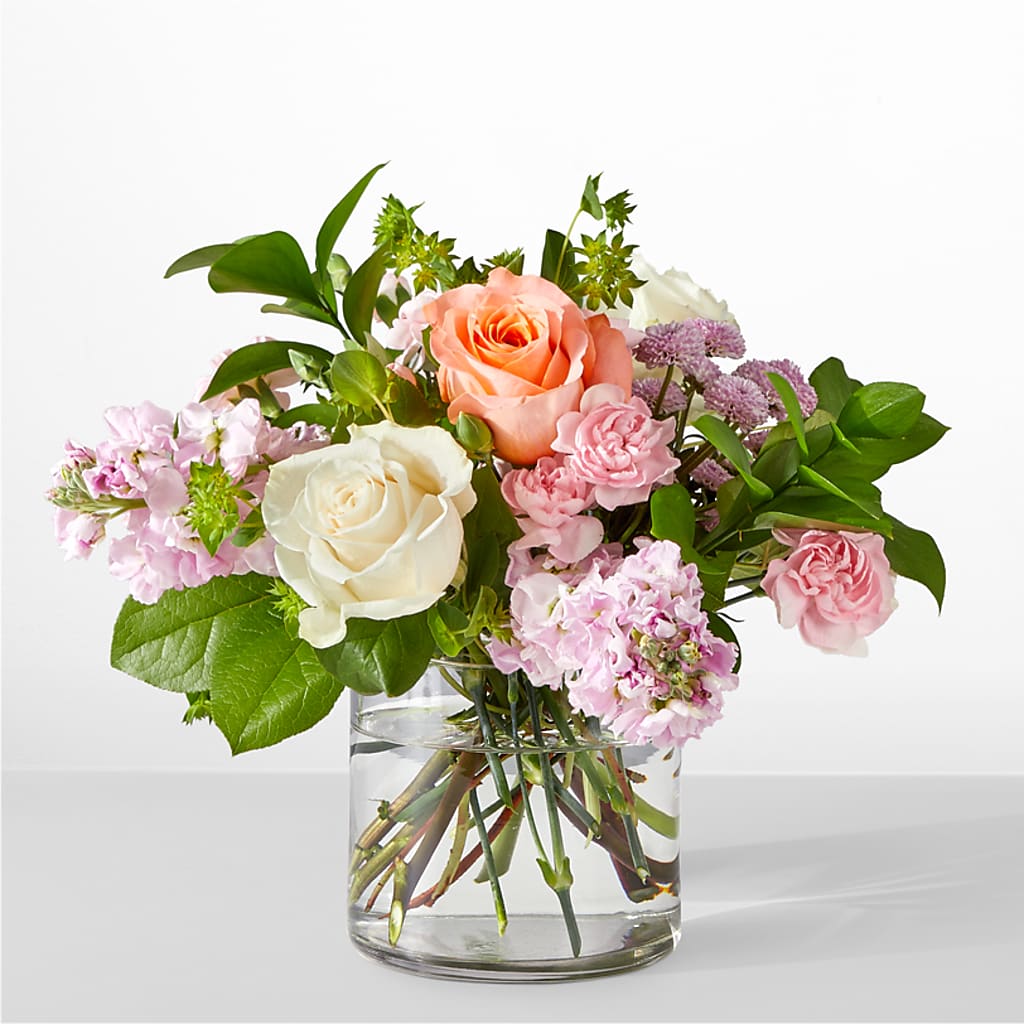 French Market Bouquet –  Red Rose Flowers, Salinas CA