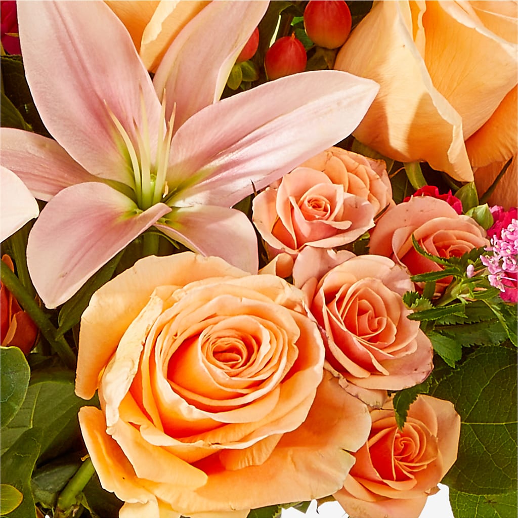 Bisous Bouquet –  Red Rose Flowers, Salinas CA